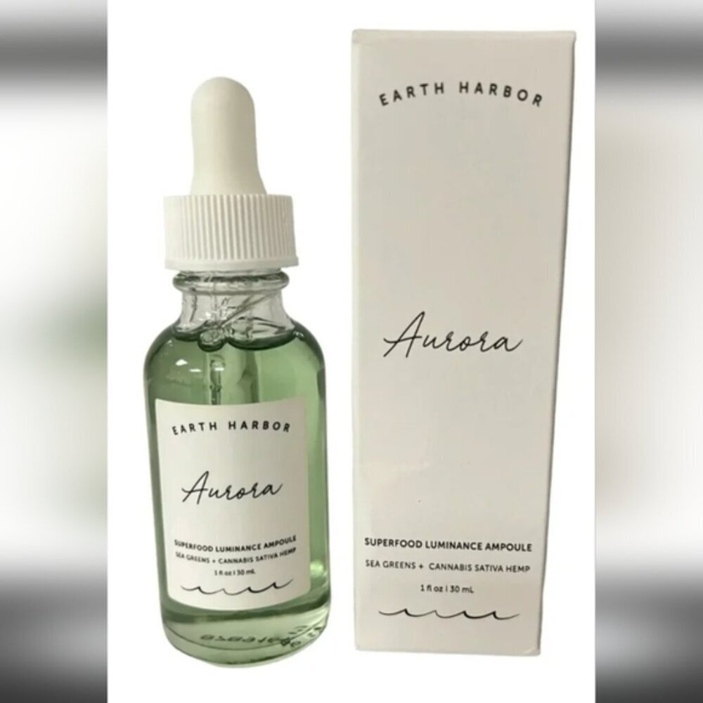 NIB Earth Harbor Aurora Super  luminance Serum 1 fl oz 30 ml